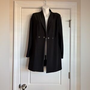 Bali Black Women's Blazer with Silver Accents